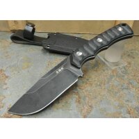 SanRenmu Messer S738-1 Fahrtenmesser 8Cr13MoV Stahl G10...
