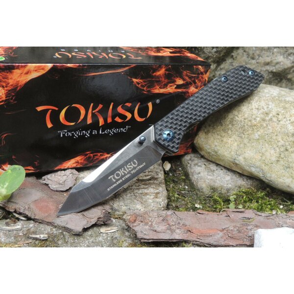 Tokisu Knives HOTARU Messer 7Cr17MoV Stahl G10 / Carbon Griff