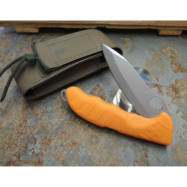 Victorinox HUNTER PRO M Orange Messer Jagdmesser mit Öse + Etui