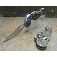 Albainox Linerlock Bikermesser Motorrad Messer Vollmetall...
