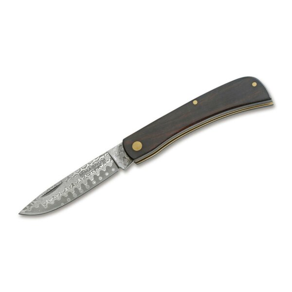 Böker Magnum Ebony Rangebuster Damast Damastmesser Taschenmesser Ebenholz Griff 01RY140DAM