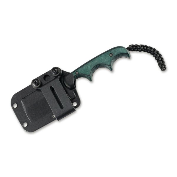 CRKT MINIMALIST CLEAVER Fahrtenmesser 5Cr15 Stahl Micarta Griff small fixed knife 02CR2383