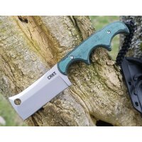 CRKT MINIMALIST CLEAVER Fahrtenmesser 5Cr15 Stahl Micarta...