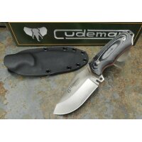 Cudeman Mini BV N695 Micarta Schwarz inkl. Feuerstarter...