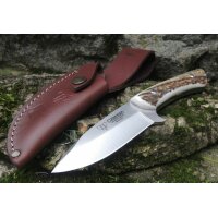 Cudeman Colibri MoVa Horn Braun inkl. Lederscheide