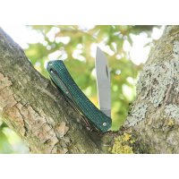 Fox Knives NAUTA Micarta Green Slip Joint Messer 420C...