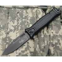 Fox Outdoor Messer Taschenmesser "Snake" schwarz
