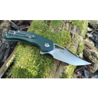 Ganzo Firebird FH61-GB green Messer Einhandmesser D2...