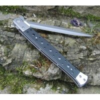 Haller Messer XXL Stiletto Taschenmesser 33,2cm 420 Stahl...
