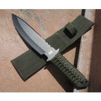 MFH Messer Fahrtenmesser Outdoormesser mit Nylonscheide 44494 SONDERPREIS