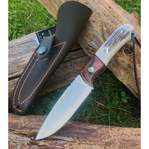 Joker Aguila 4116 Horn Mehrfarbig inkl. Lederscheide