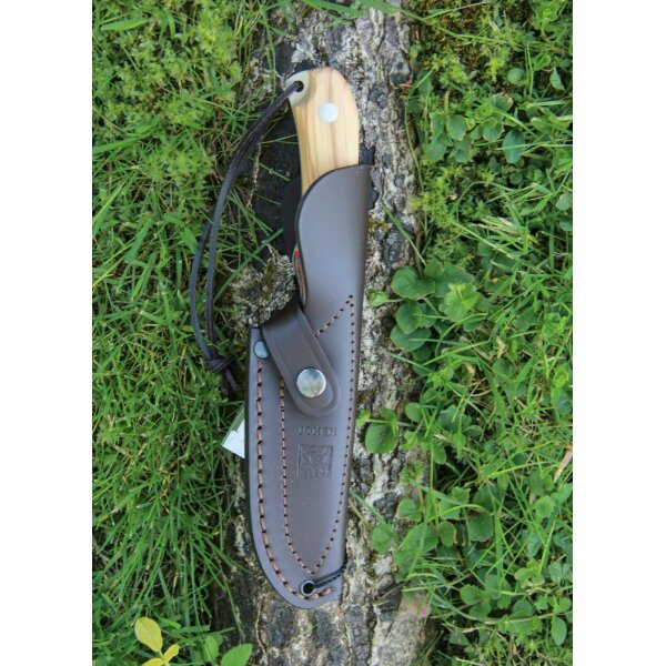 Joker Aguila 4116 Olivenholz Braun inkl. Lederscheide