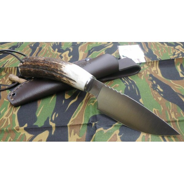Joker Flecha 4116 Horn Mehrfarbig inkl. Lederscheide