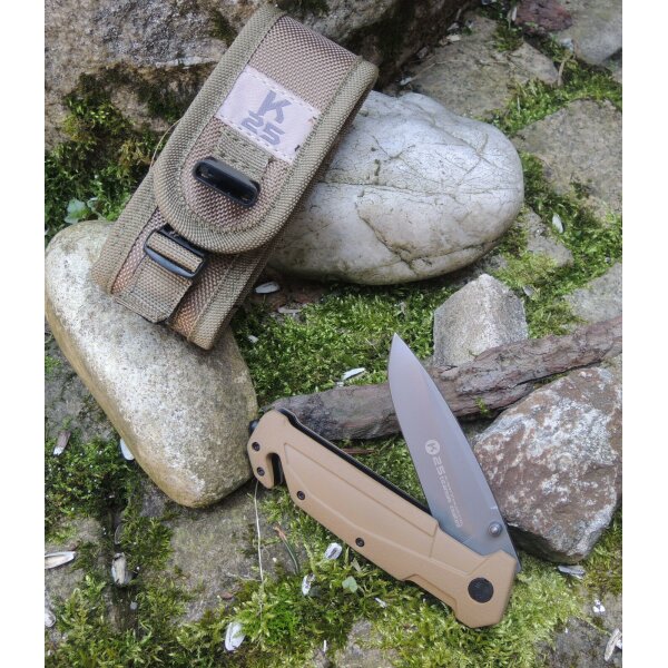 K25 TACTICAL DESERT RESCUE Rettungsmesser