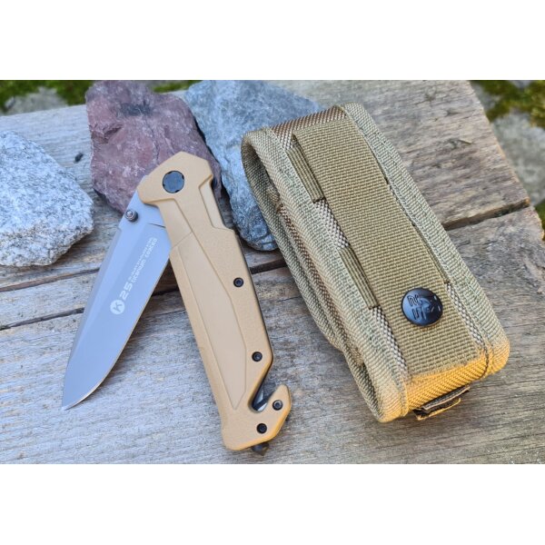 K25 TACTICAL DESERT RESCUE Rettungsmesser