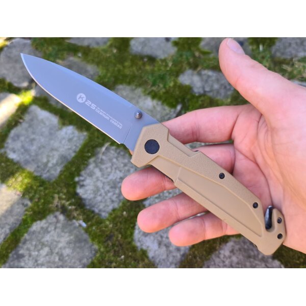 K25 TACTICAL DESERT RESCUE Rettungsmesser