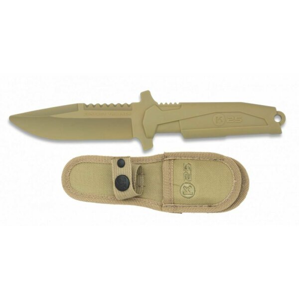 K25 Trainingsmesser aus Kunststoff Coyote