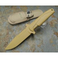 K25 Trainingsmesser aus Kunststoff Coyote