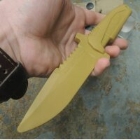 K25 Trainingsmesser aus Kunststoff Coyote