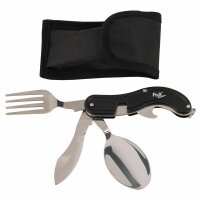 MFH Taschenmesserbesteck Campingbesteck Löffel Gabel...