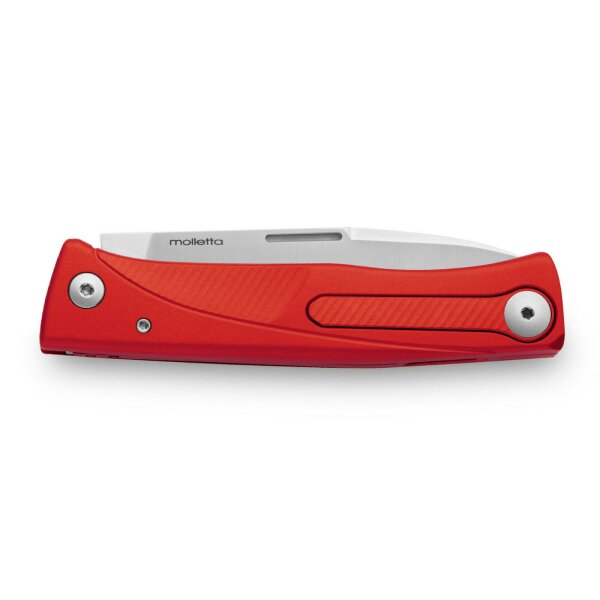 LionSteel Thrill M390 Stahl Aluminium Rot Alu Red Taschenmesser