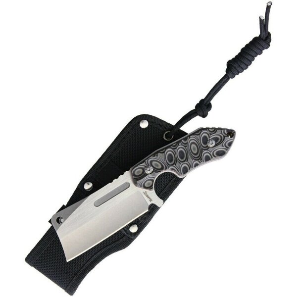 Marbles Messer Fahrtenmesser Mini Cleaver G10 Griff Nylonscheide