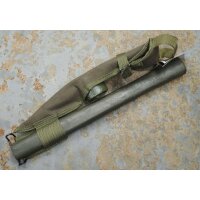 Massiver US Pickel Metall oliv mit Holzstiel und...