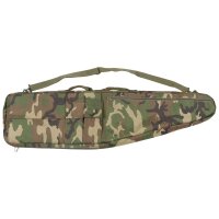 MFH Gewehrtasche Gewehrfutteral Paintball Woodland Camo...