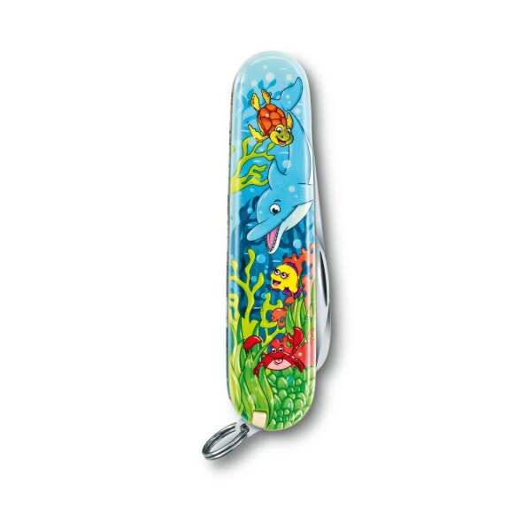 My First Victorinox Schnitzmesser DELFIN EDITION Kindermesser + Malbuch + Band