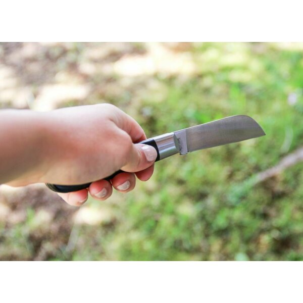 Otter Anker-Messer II Grenadill Kohlenstoffstahl Grenadillholz Braun