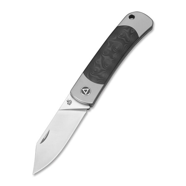 QSP Knife FALCON QS133-B Messer S35VN Stahl Titan-Kohlefasergriff Slipjoint