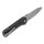 QSP Knife HAWK DAMASCUS QS131A Messer Damaststahl Kohlefasergriff Folder