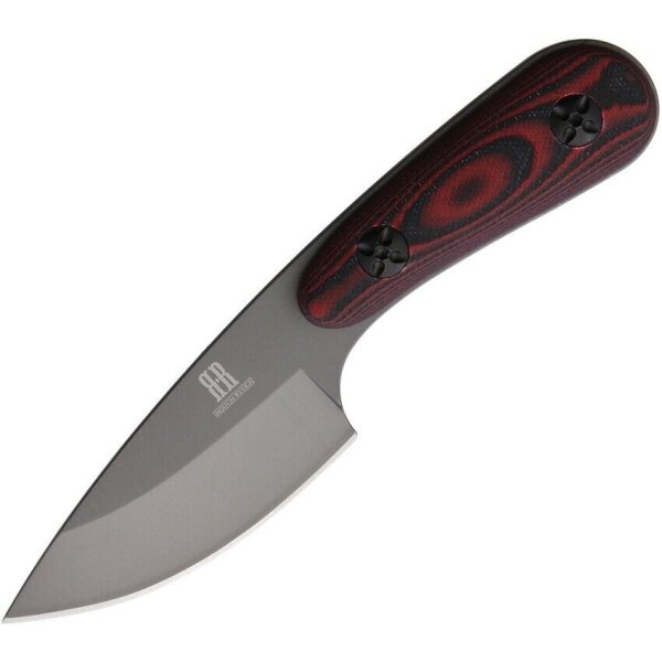 Rough Ryder Rider CURSER Messer Fahrtenmesser G10 RED BLACK Griff Kydexscheide
