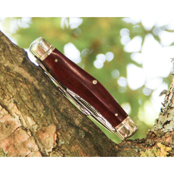 Rough Ryder Rider HEAVY STOCKMAN Messer Slipjoint Robust T10 Kohlenstoff Knochengriff