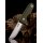 Schnitzel DU Messer Kindermesser Schnitzmesser 14C28N Stahl G10 Kydex GRÜN