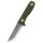 Schnitzel DU Messer Kindermesser Schnitzmesser 14C28N Stahl G10 Kydex GRÜN