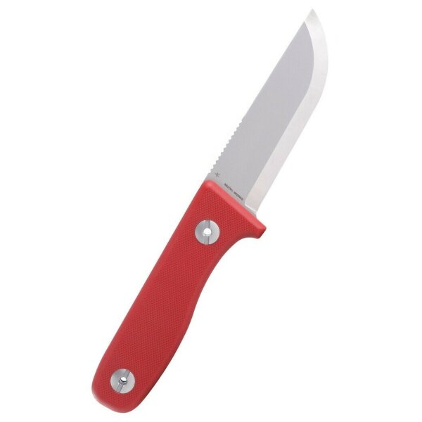 Schnitzel DU Messer Kindermesser Schnitzmesser 14C28N Stahl G10 Kydex ROT