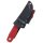 Schnitzel DU Messer Kindermesser Schnitzmesser 14C28N Stahl G10 Kydex ROT