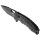SOG Kiku XR Blackout Messer Taschenmesser CTS-XHP Stahl Micarta Griff Folder