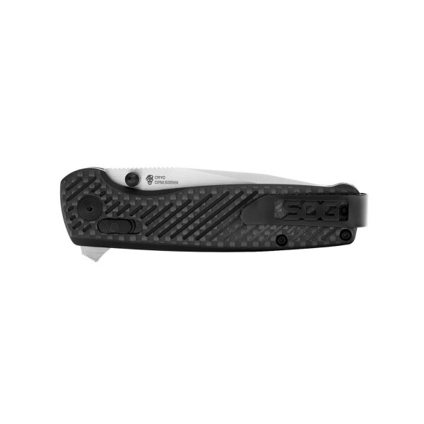 SOG Terminus XR Cryo CPM-S-35VN Stahl G10 Kohlefaser Griff XR Lock Messer Folder