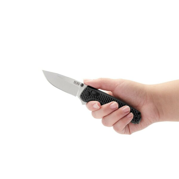SOG Terminus XR Cryo CPM-S-35VN Stahl G10 Kohlefaser Griff XR Lock Messer Folder