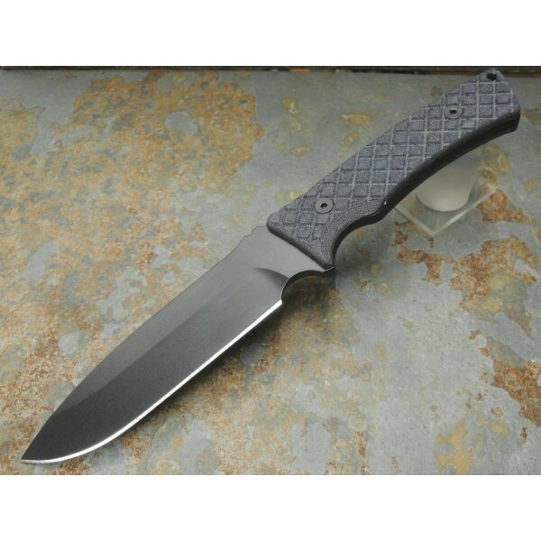 Spartan Blades Damysus Micarta Black Fixed Blade schwarz