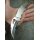 Spyderco Crossbill Serrated 8Cr13MoV Edelstahl Silber 01SP1007PS