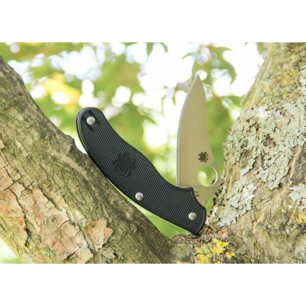 Spyderco UK Pen Knife Drop CTS BD 1 FRN  Schwarz black Taschenmesser Messer 01SP716