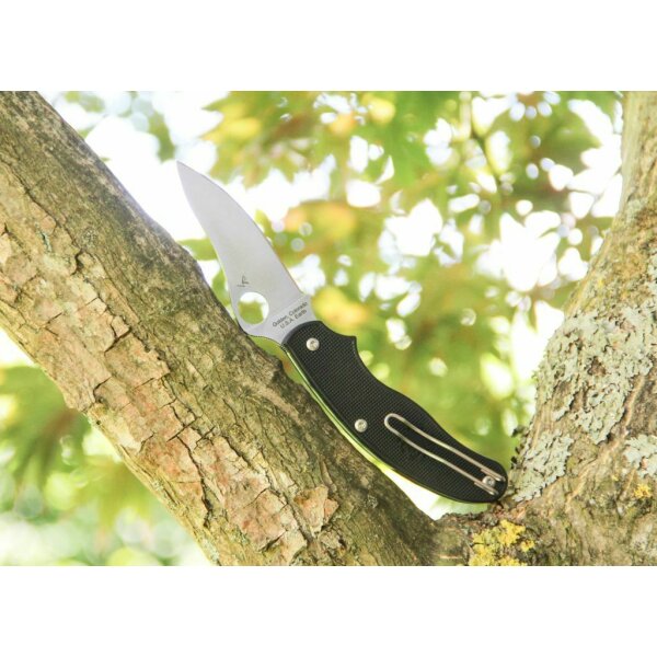 Spyderco UK Pen Knife Drop CTS BD 1 FRN  Schwarz black Taschenmesser Messer 01SP716