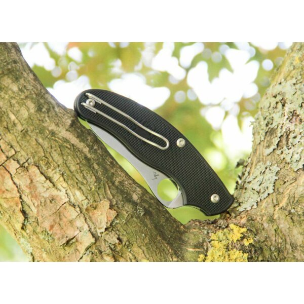 Spyderco UK Pen Knife Drop CTS BD 1 FRN  Schwarz black Taschenmesser Messer 01SP716
