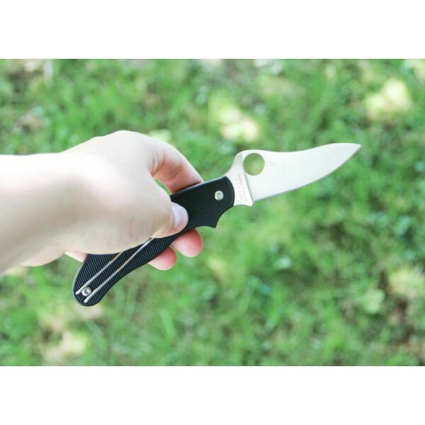 Spyderco UK Pen Knife Drop CTS BD 1 FRN  Schwarz black Taschenmesser Messer 01SP716