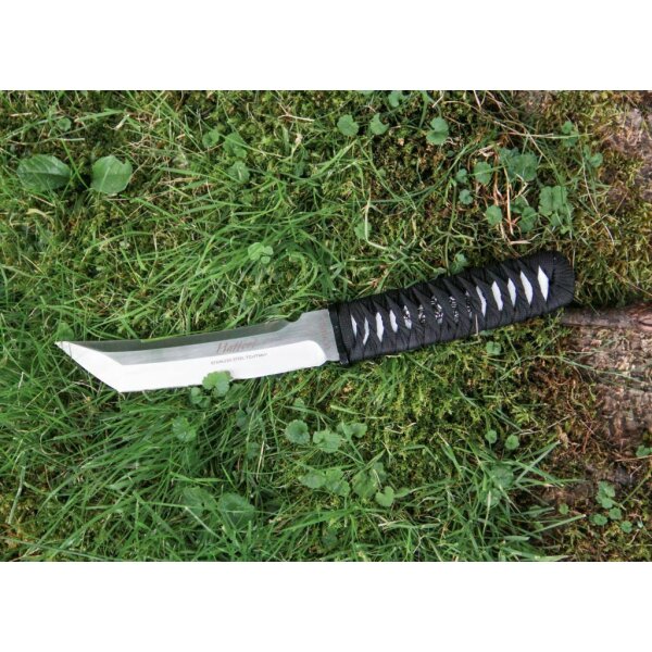 Tokisu Knives HATTORI Messer Fahrtenmesser 7Cr17MoV Stahl Wrapped Handle