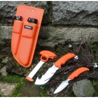 Walther HKS Hunting Knife Set 440C Kunststoff Orange...