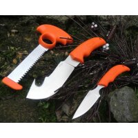 Walther HKS Hunting Knife Set 440C Kunststoff Orange...